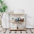 Handheld Rattan‑look Plastic Storage Basket